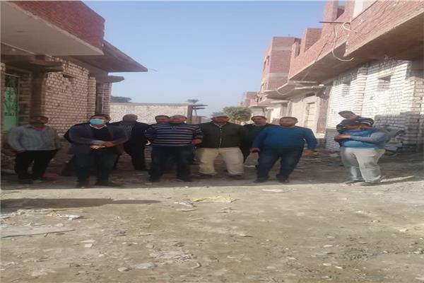 ايقاف اعمال بناء  