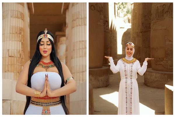 جلسات التصوير بالزي الفرعوني
