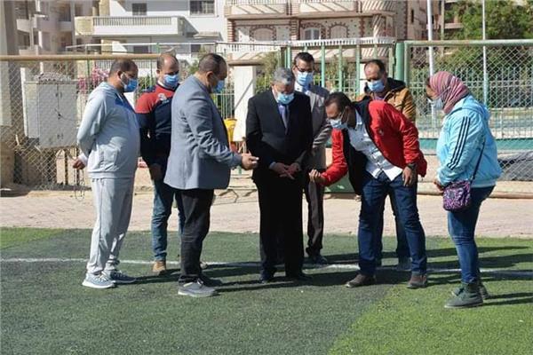 جولة تفقدية للمنظومة الرياضية