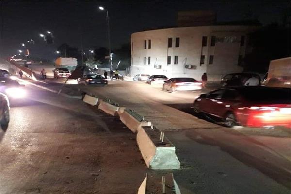  تحويلات مرورية بمدخل دار السلام