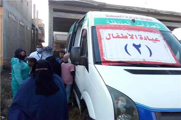 القافلة العلاجية المجانية لقرية جاليا الأولى بمحافظة الدقهلية