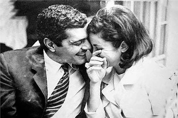 فاتن حمامة وعمر الشريف