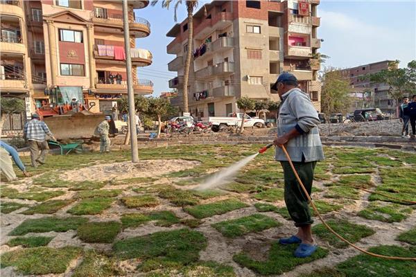 حديقة الوردة بكفر شكر