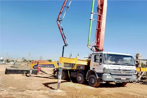 تشيد محطة مياة جديدة بأسوان