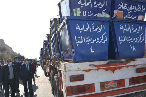 دعم منظومة النظافة بـ 90 حاوية جديدة للقمامة