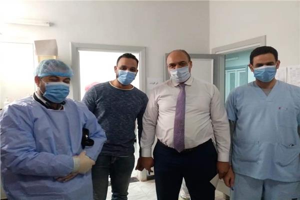 تدشين مبادرة بمستشفى كفر الدوار