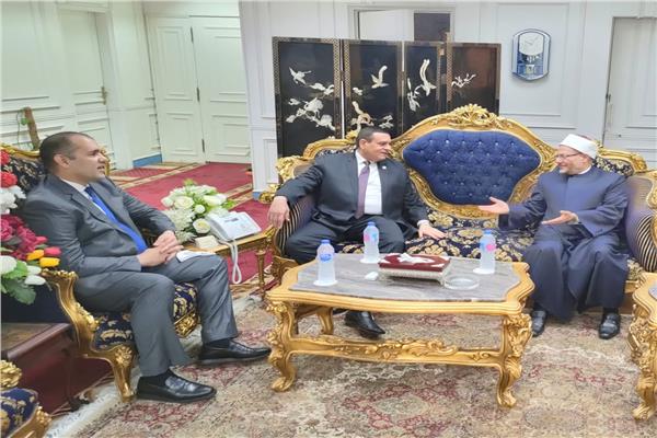 محافظ البحيرة يستقبل مفتي الديار المصرية