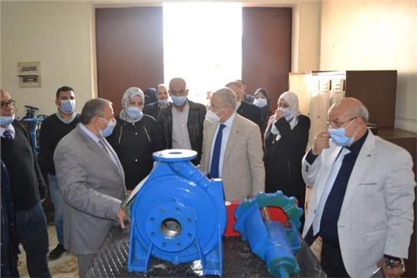خلال تفقد مركز التدريب بقليوب
