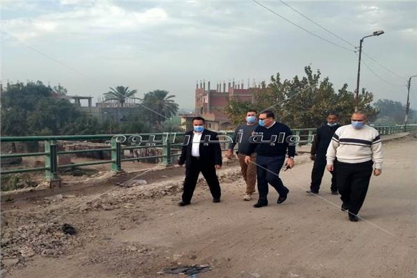 ورفع كفاءة كوبرى العباسة بالشرقية 