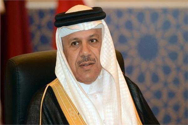 وزير الخارجية البحريني عبداللطيف بن راشد الزياني