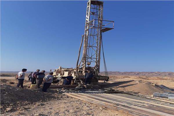 الانتهاء من حفر 7 آبار للمياه الجوفية 
