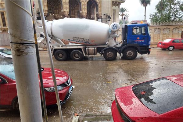 أمطار غزيرة بالدقهلية