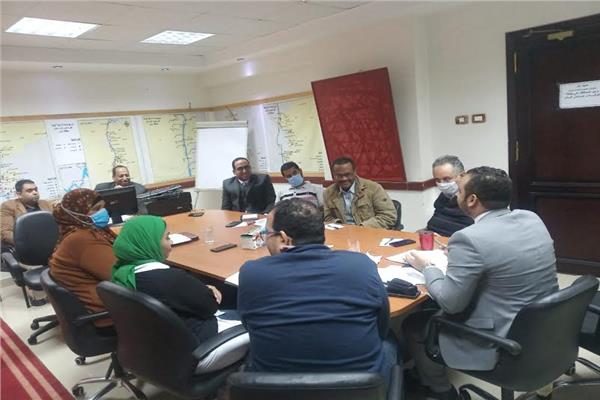  سلسلة إجتماعات موسعة مع مديري الإدارات الصحية