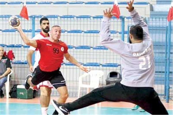  لقطة من المباراة الودية لمصر والبحرين 