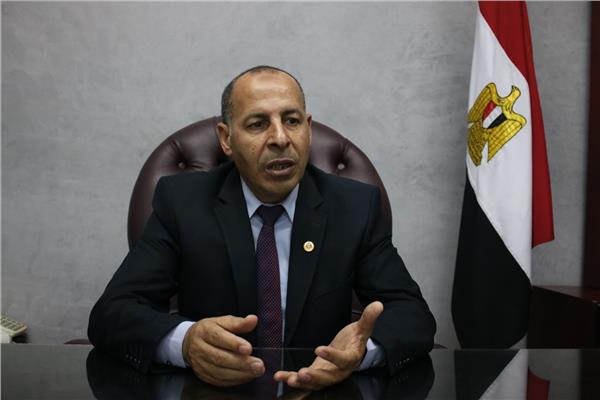 اللواء عبدالله منتصر رئيس مصلحة دمغة المصوغات والموازين