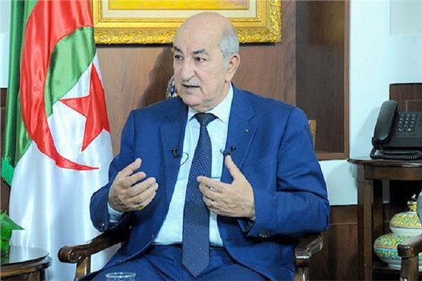 الرئيس الجزائري عبد المجيد تبون