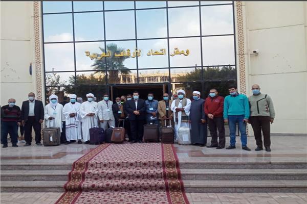 وصول أئمة السودان المتدربين بأكاديمية الأوقاف الدولية