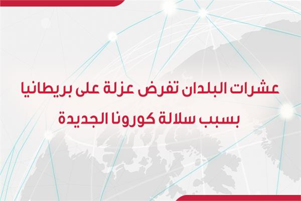 عزلة على بريطانيا بسبب كورونا