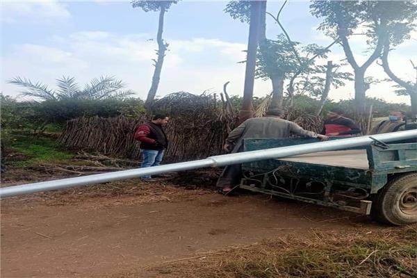 استجابة سريعة لشكاوى المواطنين بالمنوفية