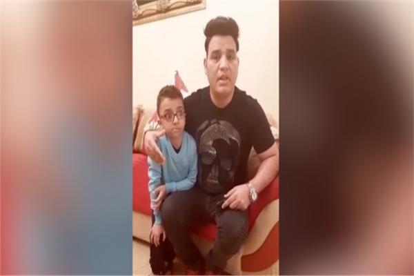 الطفل محمد ووالده