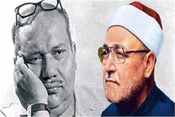 صلاح جاهين والشيخ الغزالي