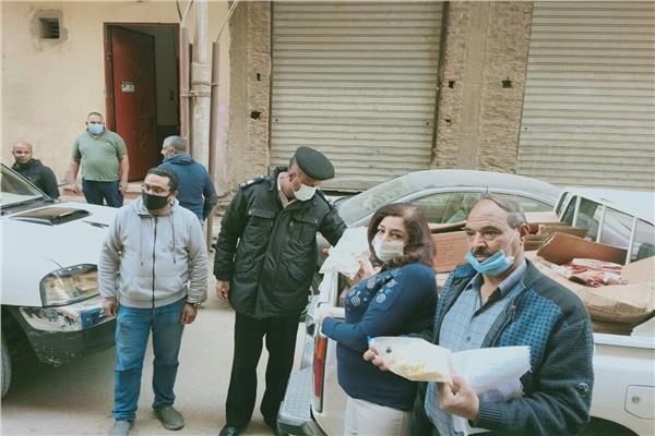 ضبط لحوم دواجن وأسماك 