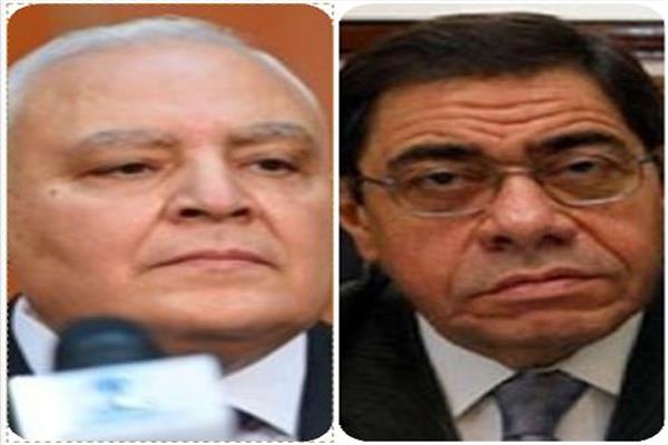 عبد المجيد محمود والمستشار لاشين إبراهيم