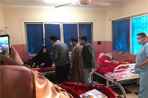 مرور مفاجىء لوكيل وزارة الصحة على مستشفى الشهداء المركزى