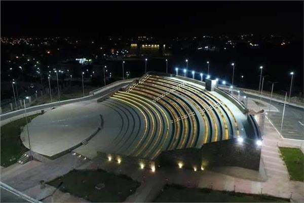 المسرح المكشوف بالمركز الثقافى