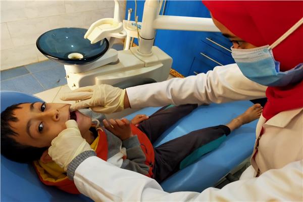  قافلة طبية تعالج 1468 مواطنا بقرية بالشرقية