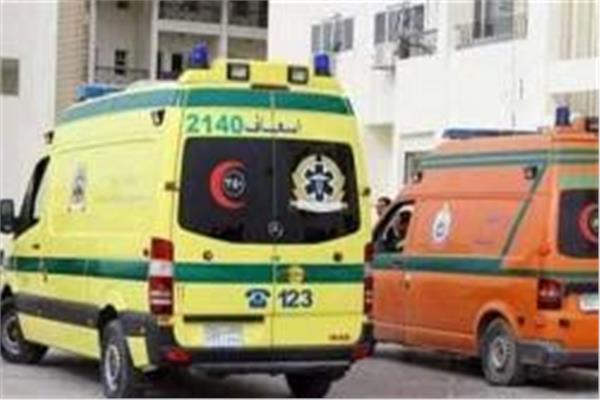 إصابة 17 شخص في 4 حوادث بالمنيا