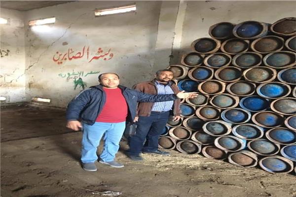 تموين البحيرة يتحفظ  على اسطوانات بوتاجاز