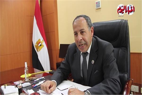 اللواء عبدالله منتصر رئيس مصلحة دمغ المصوغات
