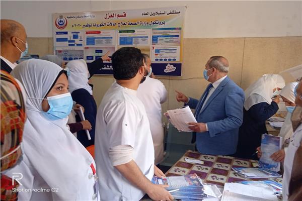 جولة وكيل وزارة الصحة بالدقهلية 