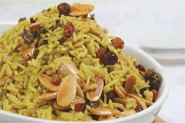 أرز بسمتي بالفواكه المجففة