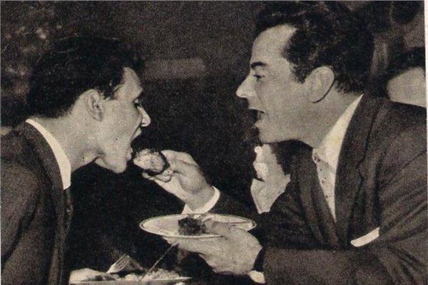 فريد الأطرش وعبدالحليم حافظ - أرشيفية