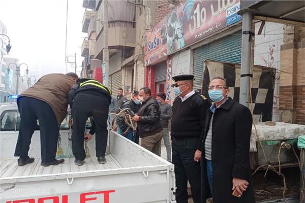 توقيع غرامات فورية في المنيا