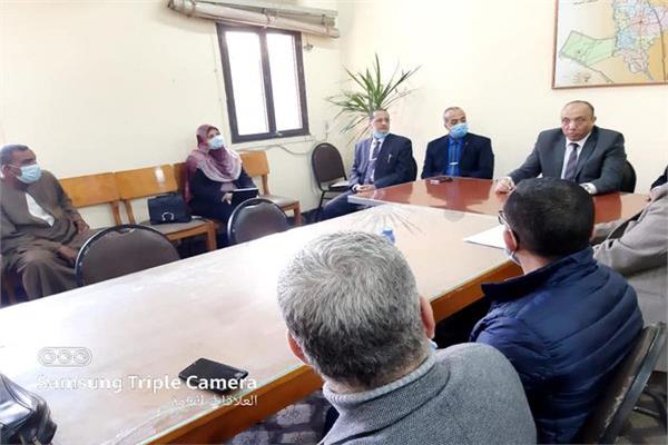 اجتماعالزراعة مع أصحاب  مراكز تجميع الألبان بمحافظة المنوفية