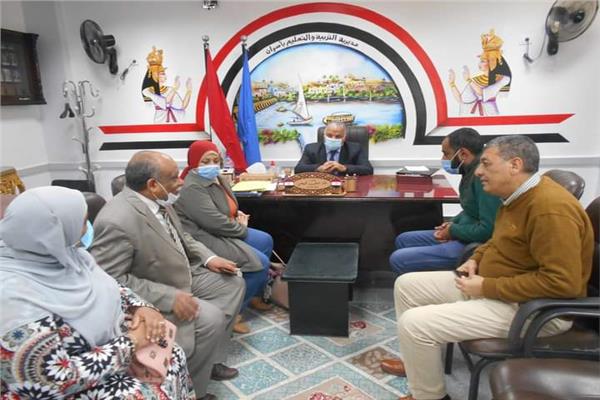 "القبيصى" يستقبل وفد جمعية الطفولة