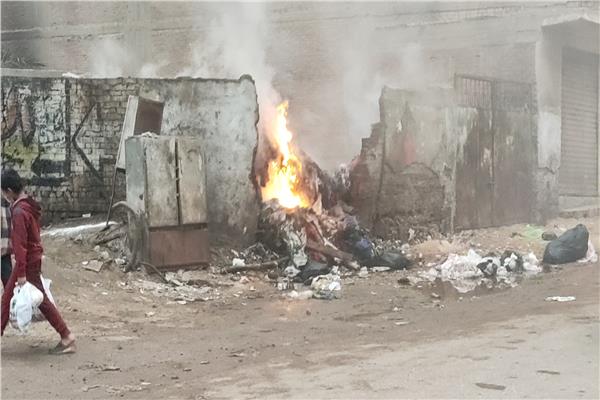 صورة من الحريق