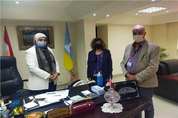 رئيس حي المنتزة أول مع ممثلي وزارة النقل