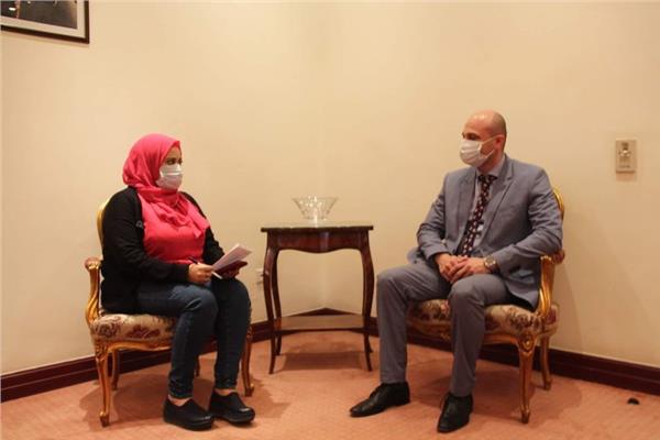 محررة بوابة أخبار اليوم مع الدكتور "رامي الناظر "