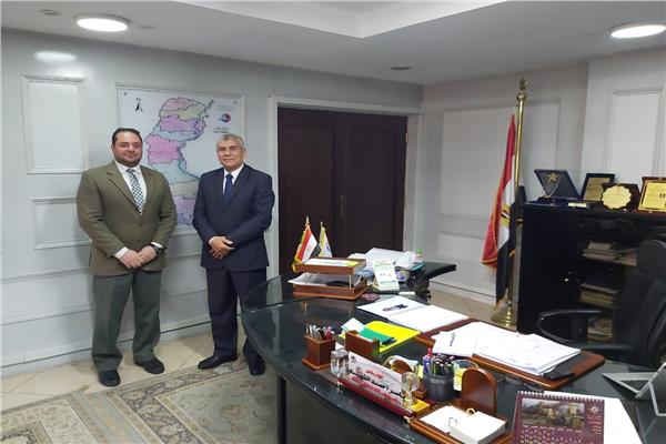 رئيس مجلس إدارة شركة مياه الشرب والصرف الصحي بالمنيا