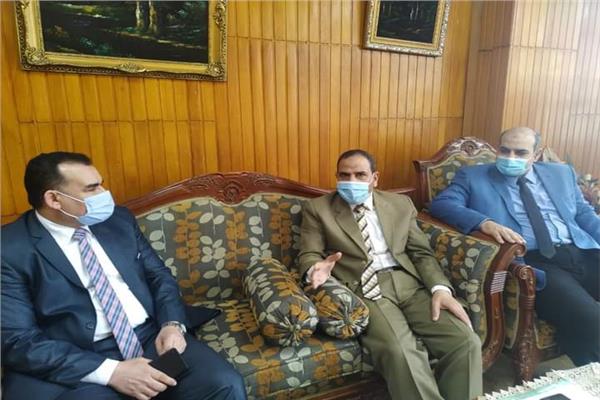 تعليم المنوفية وكلية التربية تناقش استعدادات الامتحانات