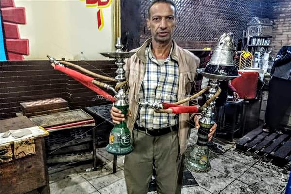 ضبط مقاهي تقدم الشيشة