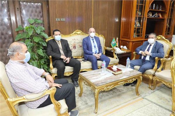  اللواء إبراهيم أحمد أبو ليمون محافظ المنوفية 