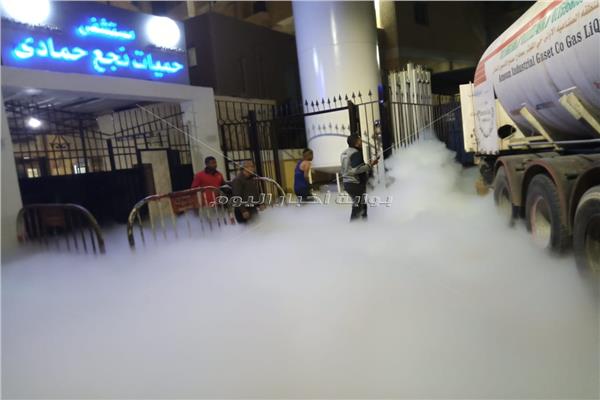 انفجار تانك أكسجين