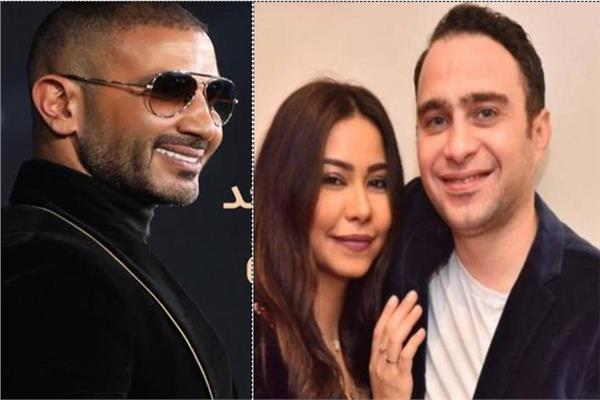 حسام حبيب وشيرين وأحمد سعد