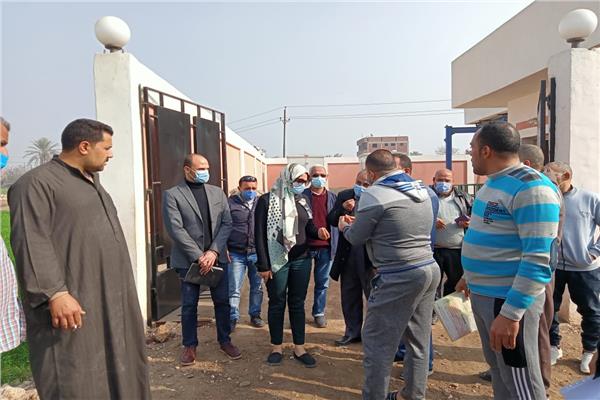 جولة نائب محافظ القليوبية