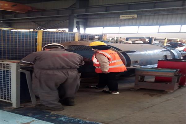 إجراء أول اختبار للمحركات العملاقة داخل محطات الصرف الصحي
